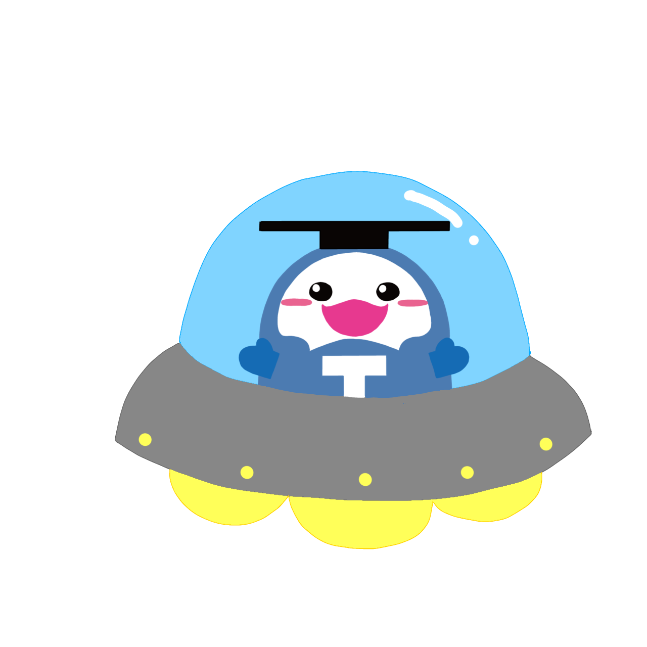 UFOに乗ったうってぃ